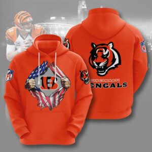 Cincinnati Bengals 3D Printed Hoodie Best Gift For Fans