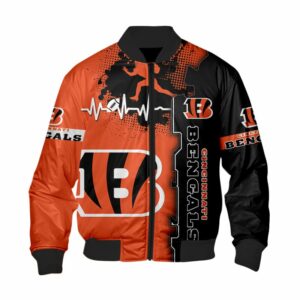 Cincinnati Bengals Bomber Jacket Fashion Winter Coat Limited Edition Gift