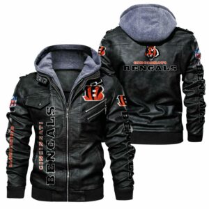 Best Cincinnati Bengals Leather Jacket For Awesome Fans