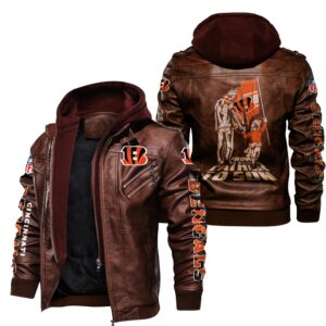 Cincinnati Bengals Leather Jacket Limited Edition Gift