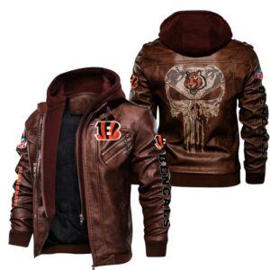 Cincinnati Bengals Leather Jacket Best Gift For Fans