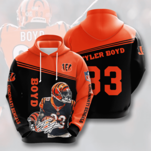 Cincinnati Bengals 3D Printed Hoodie For Awesome Fans