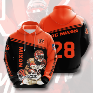 Great Cincinnati Bengals 3D Hoodie Printed For Awesome Fans