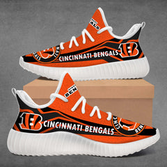 Cincinnati Bengals Fashion Casual Sports Running Walking Sneaker Shoes
