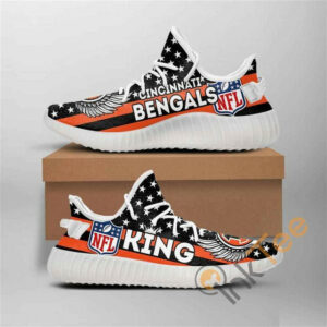 Cincinnati Bengals Kings Nfl Amazon Best Selling Yeezy Boost Shoes, Sport Shoes For Men, Women Model 5430