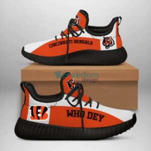 Cincinnati Bengals Sneakers Sport Orange Reze Shoes For Fans